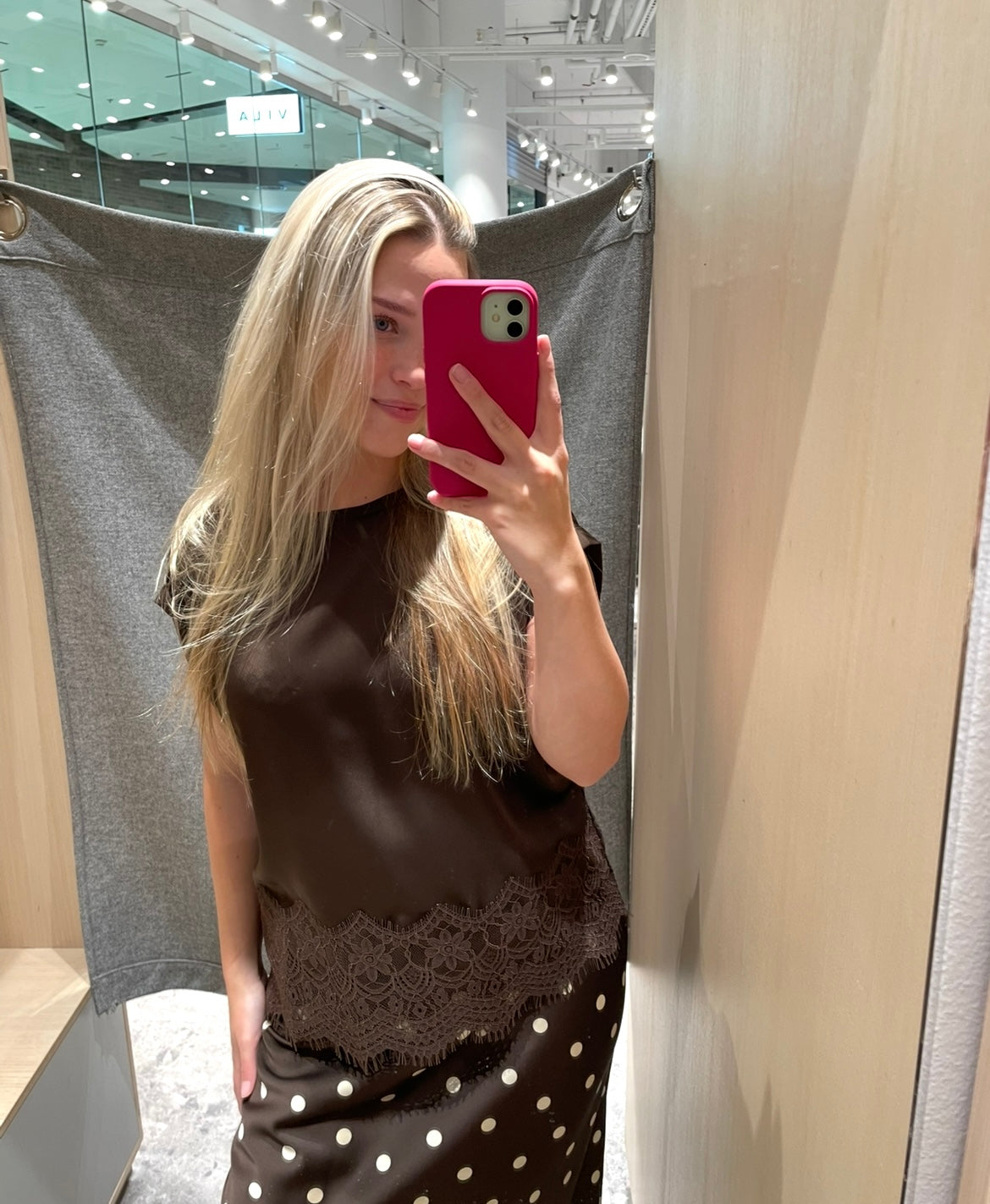 VIELLETTE Top - Coffee Bean